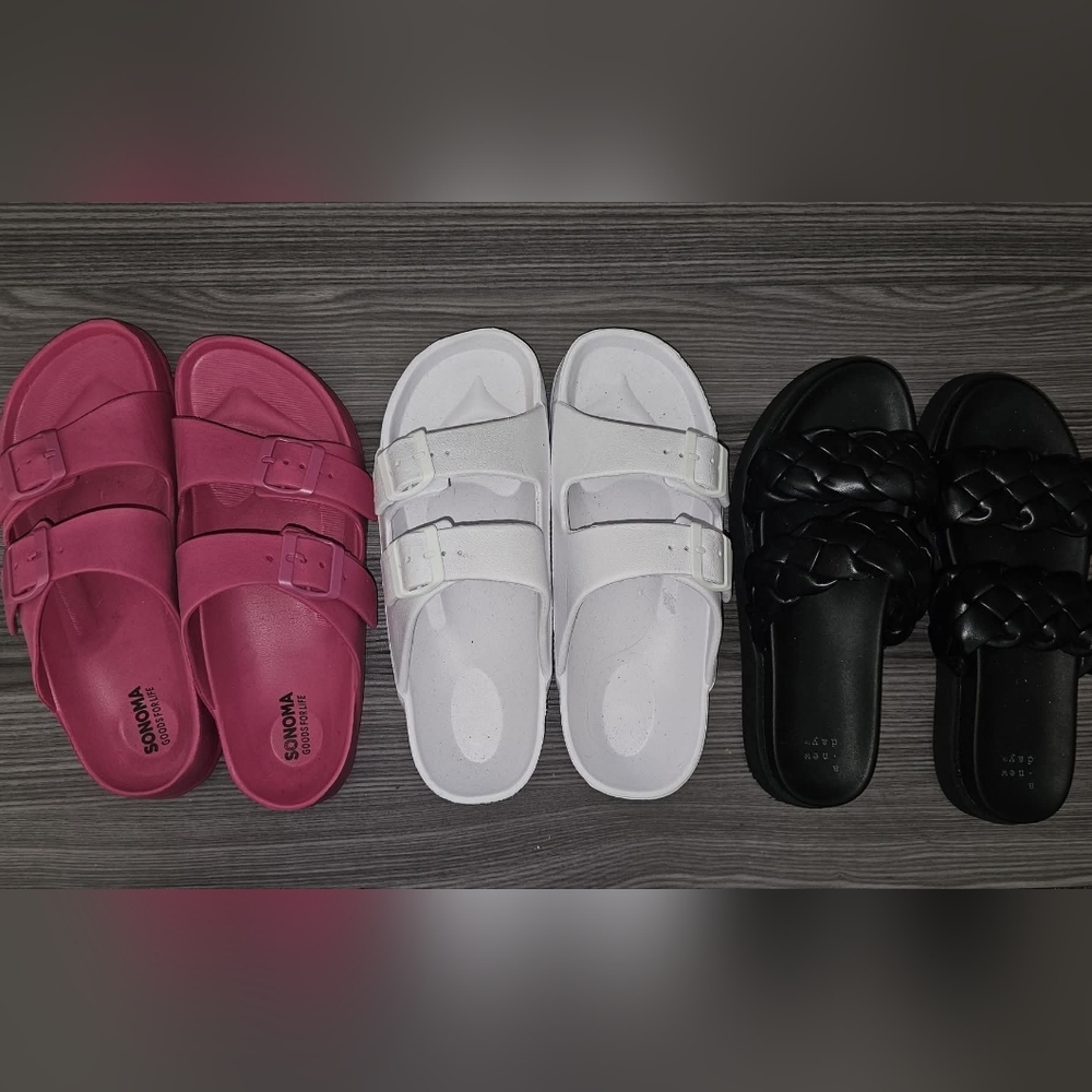 Women's 9/10 Slide Sandals